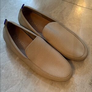 Rothy's Men's Slip-On Loafers in Beige